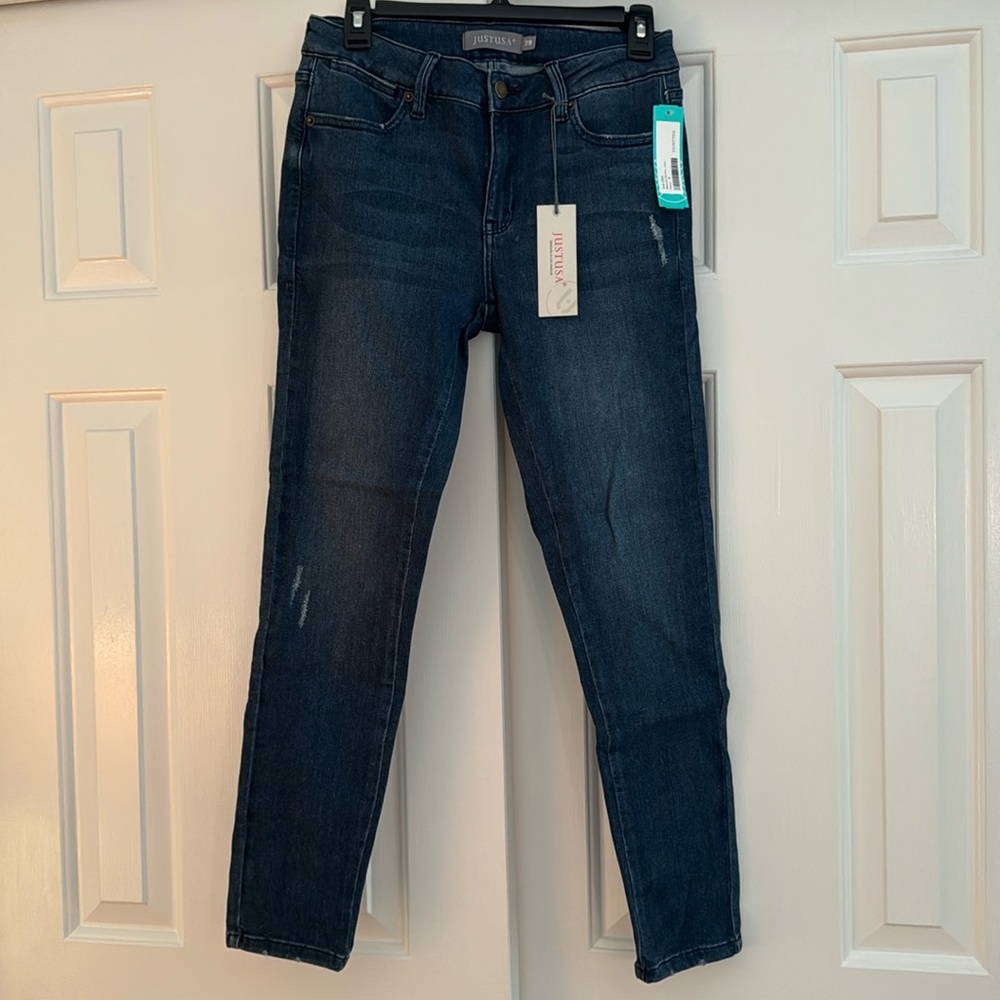 Just USA Marian Skinny Jean Navy- Size 8